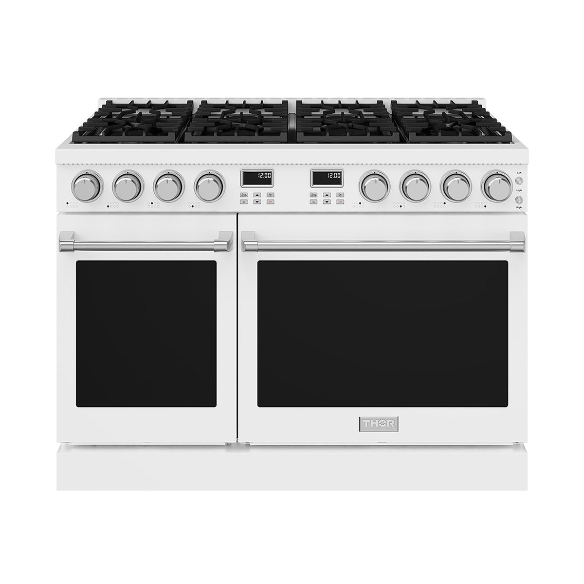 Thor Kitchen ARG48WLP 48 Inch Contemporary Professional Liquid Propane Range In White