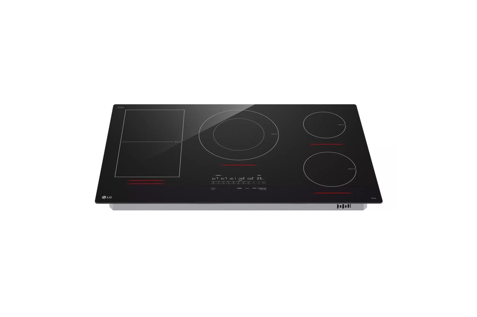 Lg CBIH3617BE 36" Smart Induction Cooktop With Ultraheat™ 5.0Kw Element