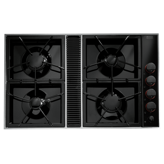 Jennair CVGX2423B Expressions Collection Gas Downdraft Cooktop, 34"