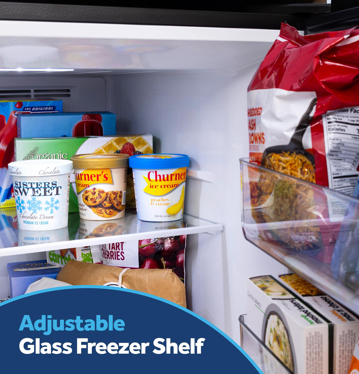 Ge Appliances GPS19KGZBB Ge 19 Cu. Ft. Garage Ready Top-Freezer Refrigerator