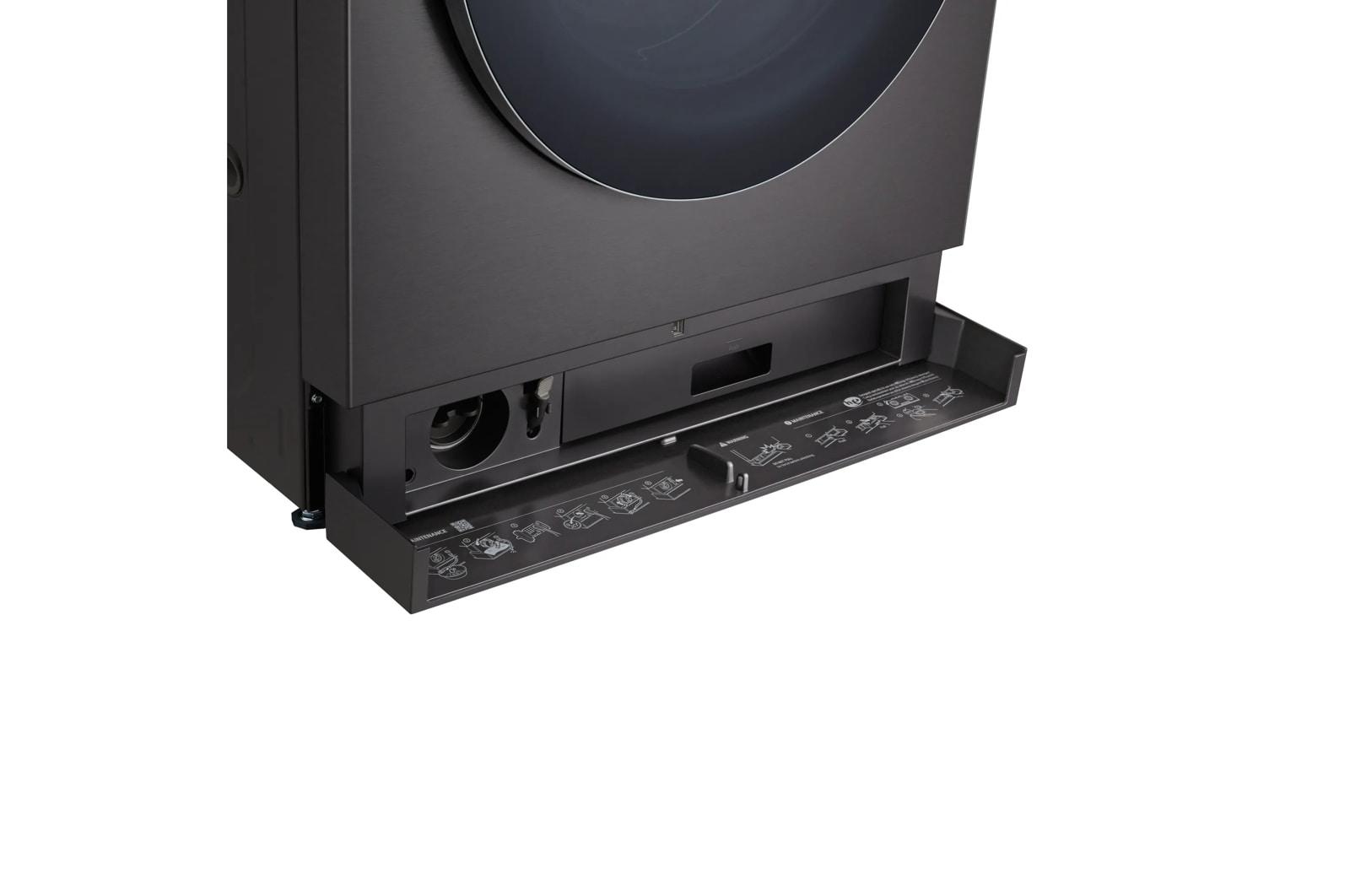 Lg WM9901HBA Lg Signature 5.8 Cu. Ft. Mega Capacity Smart Front Load Washer With Built-In Intelligence, Turbowash® 360(Degree), Ezdispense® And Touch Lcd Control