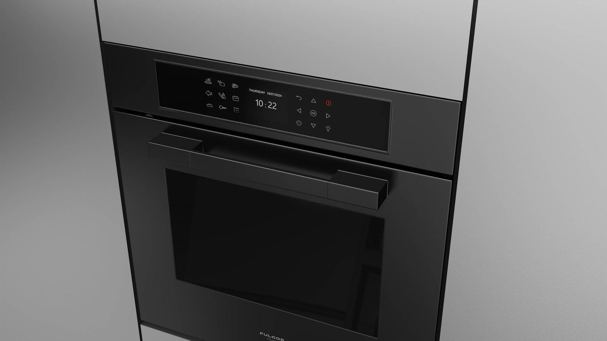 Fulgor Milano F7MSP24MB1 24" Touch Control Self-Clean Oven