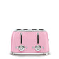 Smeg TSF03PKUS Toaster Pink Tsf03Pkus