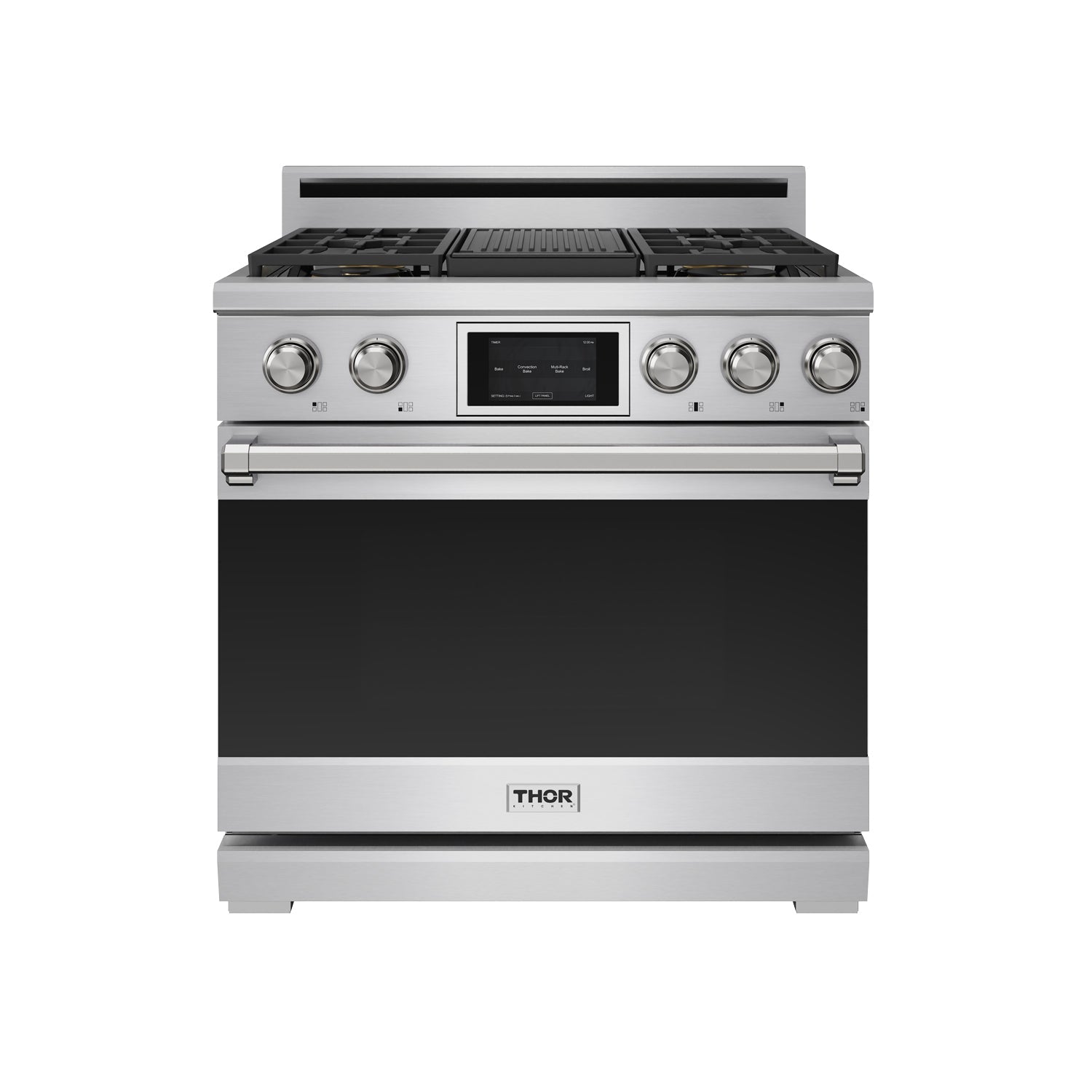 Thor Kitchen XRD36E 36 Inch X Series Professional Freestanding Dual Fuel Gas Range