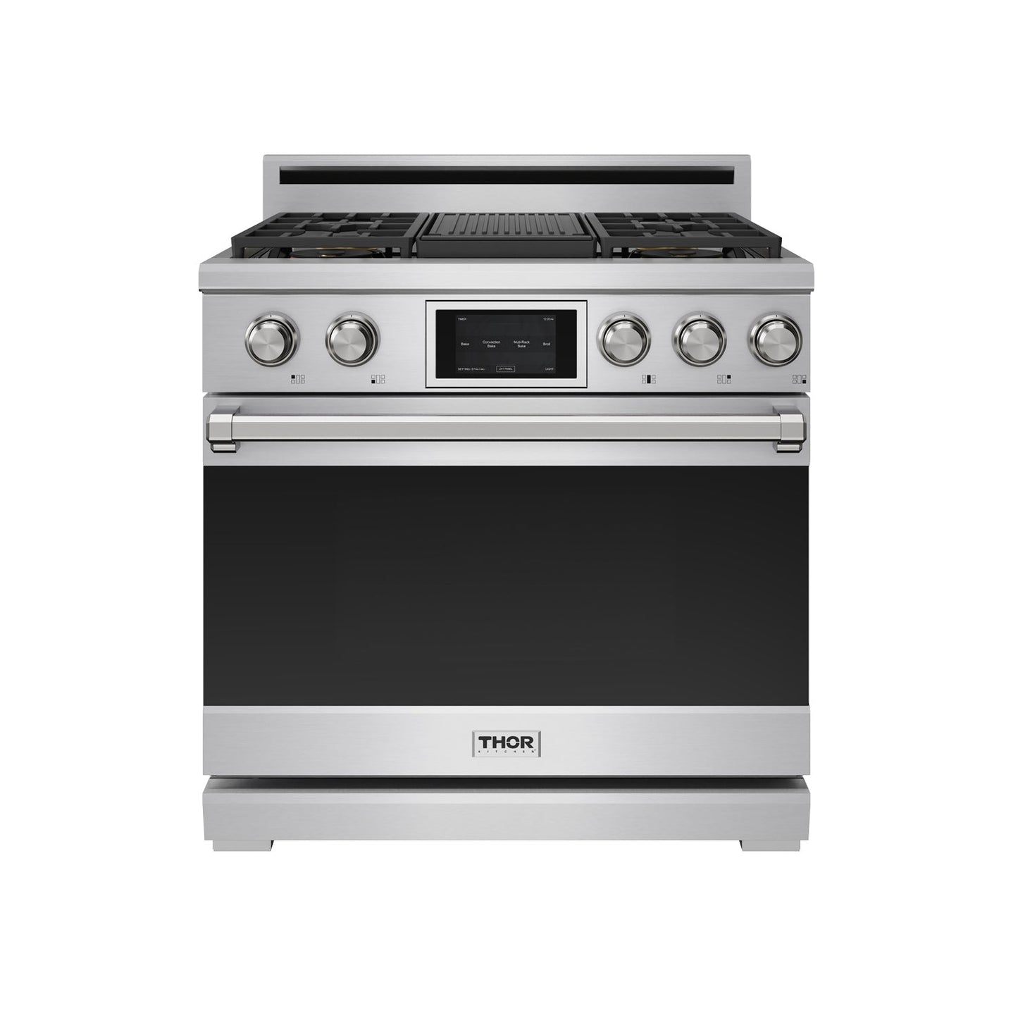 Thor Kitchen XRD36ELP 36 Inch X Series Professional Freestanding Dual Fuel Liquid Propane Range