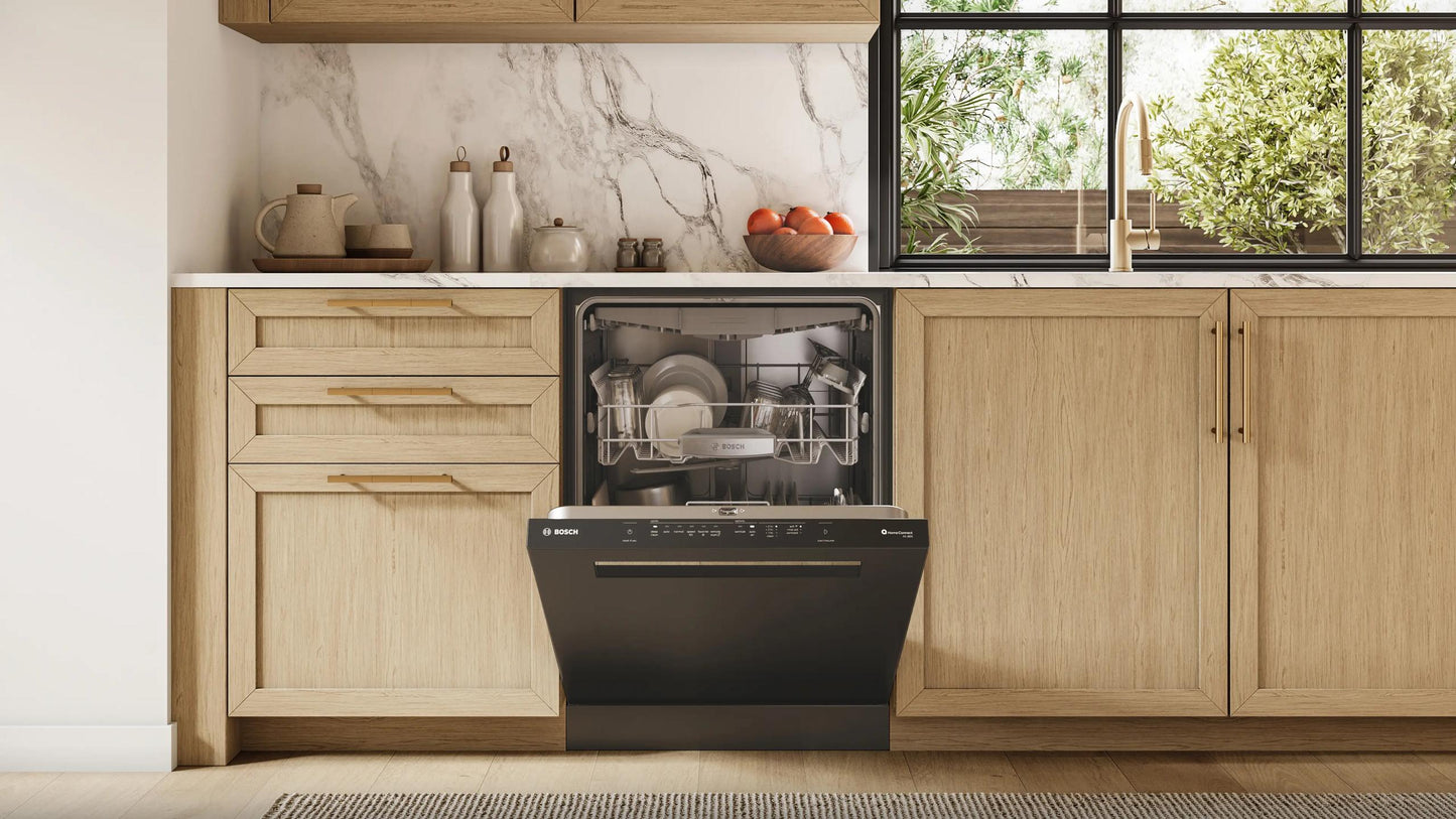 Bosch SHP65DM6N 500 Series, Built-Under Dishwasher, 24'', Black