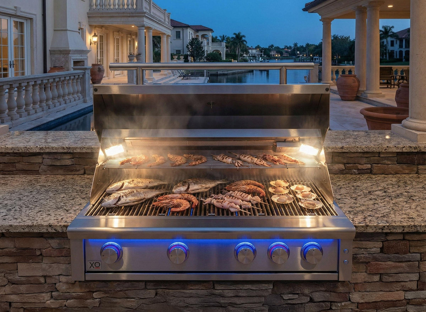 Xo Appliance XOGRILL32XLT2L 32" 3 Burner Xo Performance Xlt2 Grill Lp