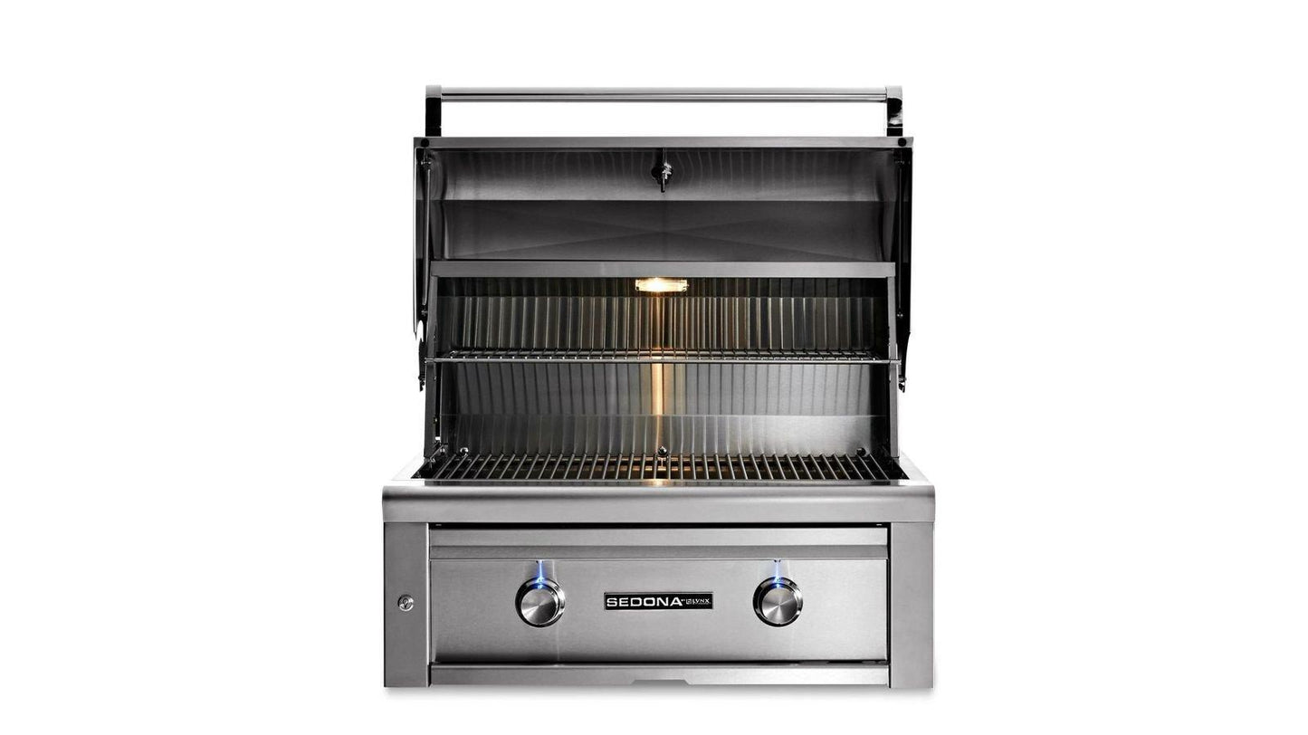 Lynx L501NG 30" Sedona Built-In Grill With 2 Stainless Steel Burners (L501)