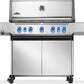 Napoleon Bbq P665VRSIBNSS Prestige 665 Rsib With Infrared Side And Rear Burner , Natural Gas, Stainless Steel