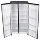 Danby DFF212B1SLDB Danby 21.2 Cu. Ft. Side-By-Side Refrigerator In Stainless Steel Look