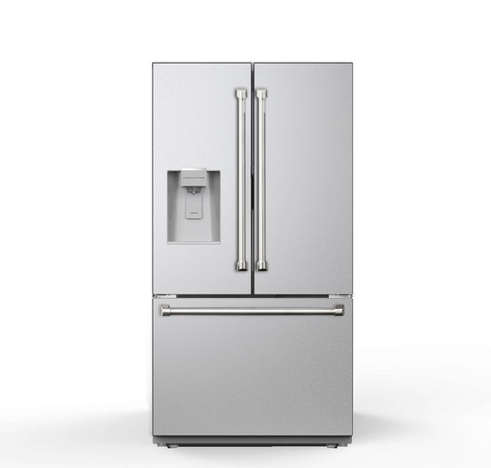 Thor Kitchen TRF3628FFD Thor Kitchen 36 Inch Professional French Door Refrigerator With Ice And Water Dispenser - Model Trf3628Ffd