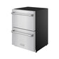 Thor Kitchen RZ24U 24 Inch Undercounter Built-In / Freestanding Drawer Freezer - Stainless Steel Gordon Ramsay Series