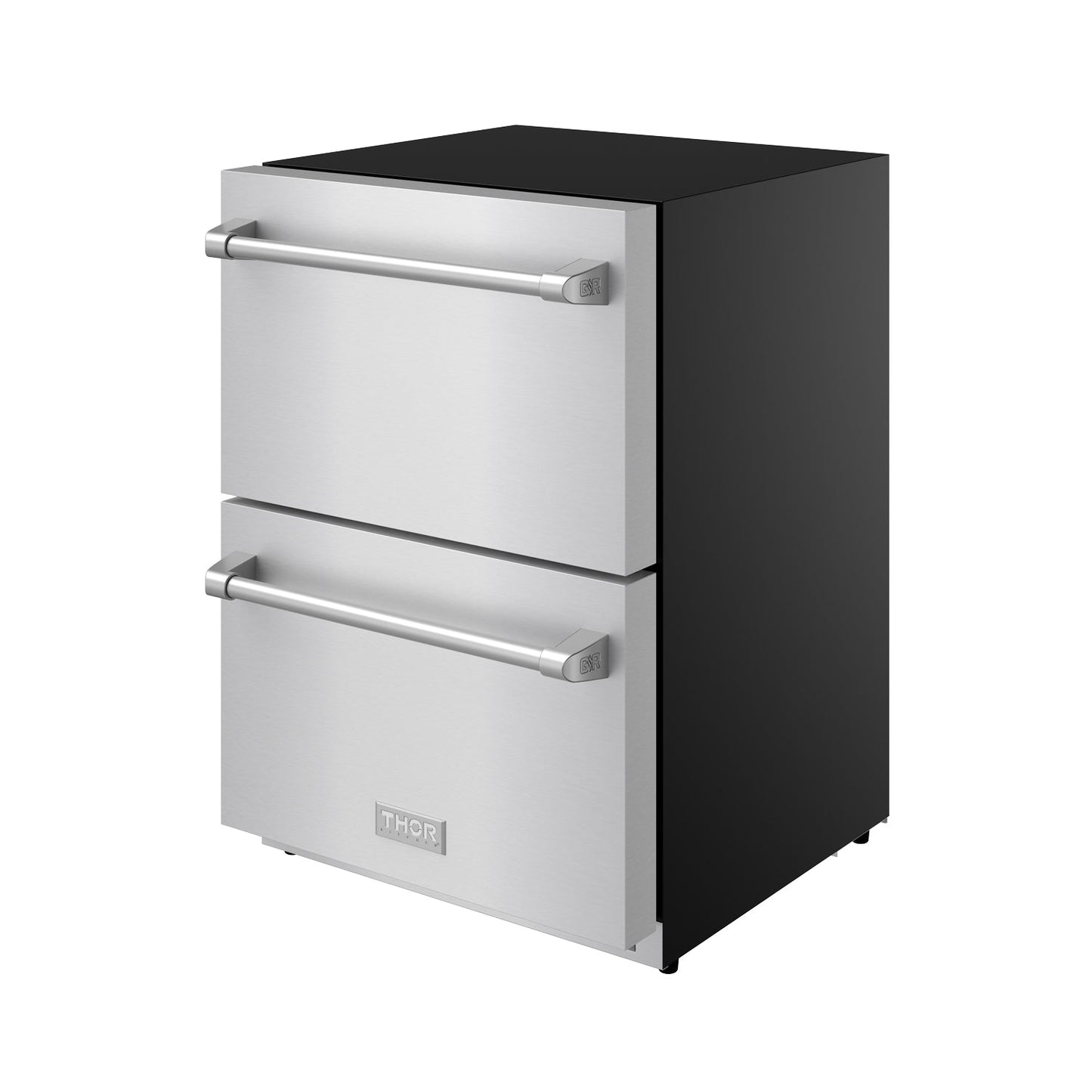 Thor Kitchen RZ24U 24 Inch Undercounter Built-In / Freestanding Drawer Freezer - Stainless Steel Gordon Ramsay Series