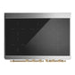 Ilve UMDIB40QNR3EGG Ilve Umdib40Qnr3Egg Majestic Iii 40 Inch Induction Range With 6 Elements, 3.82 Cu. Ft. Total Oven Capacity (Solid Door, Emerald Green, Brass)