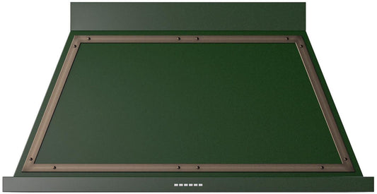 Ilve UANB48EGB Nostalgie 48 Inch Emerald Green Wall Mount Range Hood