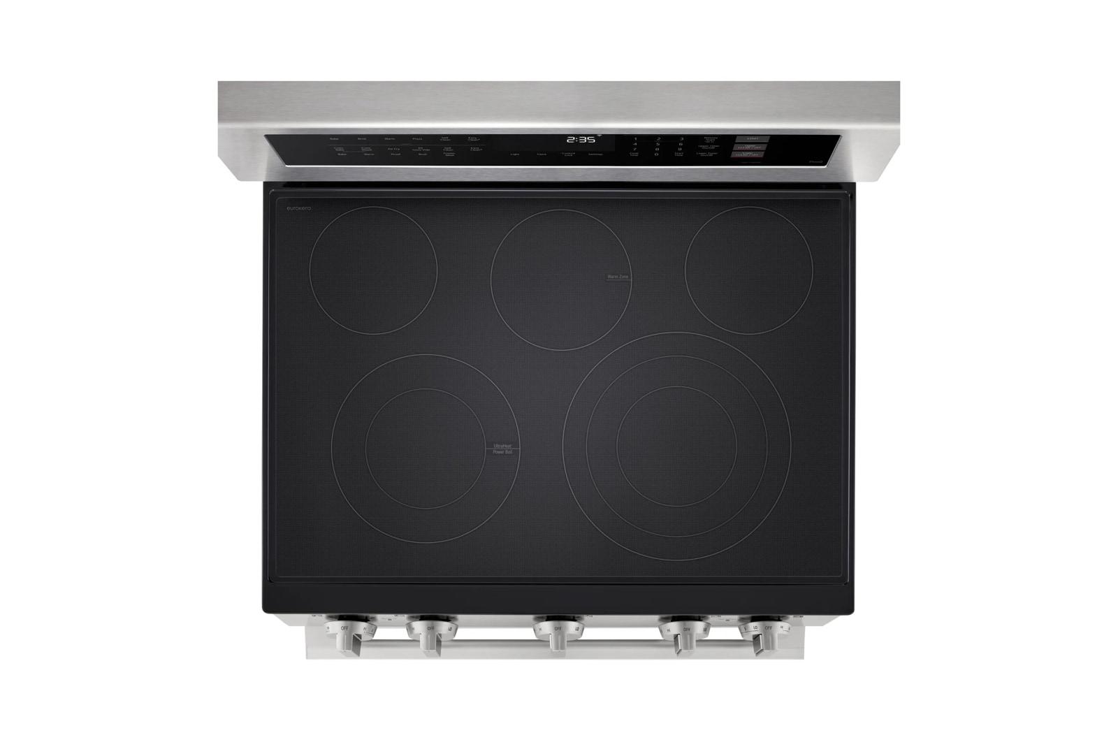 Lg LDEL7324YE 7.3 Cu. Ft. Smart Electric Double Oven Freestanding Range With Probake Convection®, Air Fry & Air Sous Vide