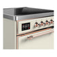 Ilve UMIB30QNR3AWP Ilve Umib30Qnr3Awp Majestic Iii 30 Inch Induction Range With 4 Elements, 4 Cu. Ft. Oven Capacity (Solid Door, Antique White, Copper)