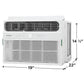 Frigidaire FHWH084WB1 8,000 Btu Window Room Air Conditioner With Supplemental Heat