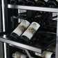 Forno FWCDR661148S Forno Abruzzo 48-Inch Dual Zone Wine Cellar, 102 Bottles, 24 Cu. Ft., Clear Acrylic Holders & Stainless Trim Shelves