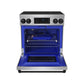 Thor Kitchen RSI30BLK 30 Inch Professional Induction Range With Tilt Panel Touch Control In Stainless Steel And Black Gordon Ramsay Series