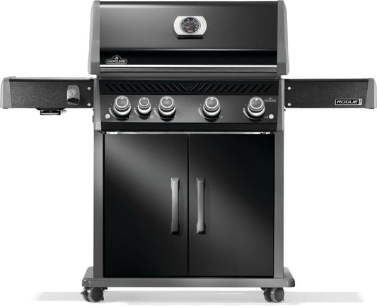 Napoleon Bbq RP525SIBPK2 Rogue Pro 525 Sib With Infrared Side Burner , Propane, Black