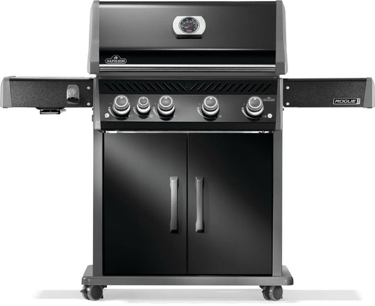 Napoleon Bbq RP525SIBNK2 Rogue Pro 525 Sib With Infrared Side Burner , Natural Gas, Black
