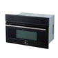 Forno FMWDR309330BLK Forno Oliena Espresso Black 30-Inch Built-In Microwave And Convection Oven Combo, 1.6 Cu.Ft, 1750W Convection, 1000W Microwave, Stainless Steel Interior, Glass Touch Controls, Sensor Cooking