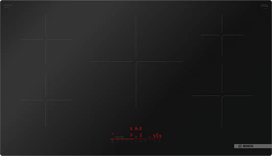 Bosch NIT5663UC 500 Series, Induction Hob, 36'', Surface Mount Without Frame