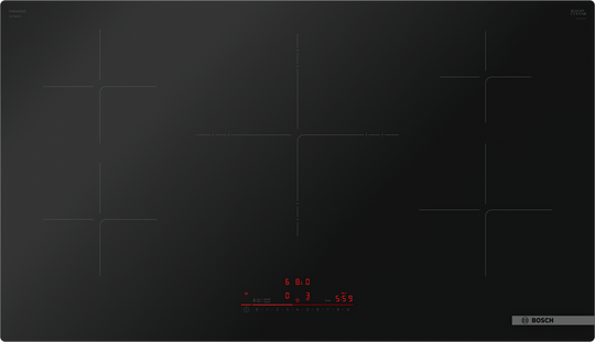 Bosch NIT5663UC 500 Series, Induction Hob, 36'', Surface Mount Without Frame