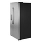 Ge Appliances GZS24PYYFS Ge® 23.5 Cu. Ft. Counter-Depth Side-By-Side Refrigerator With Led Light Walls And Extra Tall Dispenser