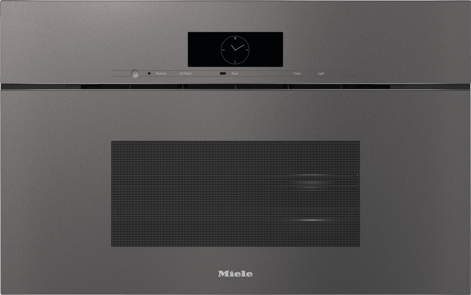 Miele DGC7870XGG Dgc 7870X Graphite Grey - 30" Handleless Compact Combi-Steam Oven Xl For Steam Cooking, Baking, Roasting With Roast Probe + Menu Cooking.