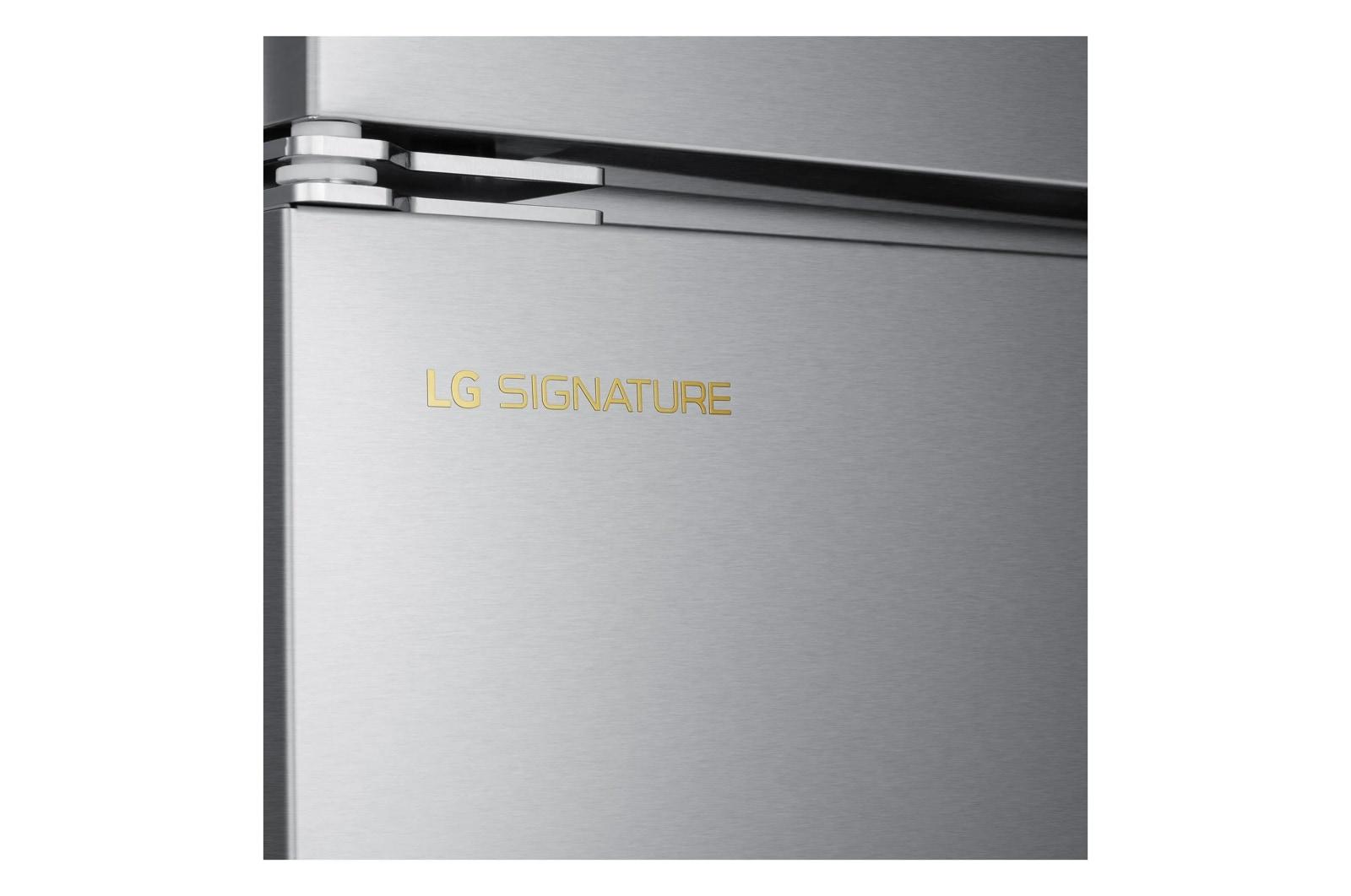 Lg US26WBB92S Lg Signature 26 Cu. Ft. Smart Side-By-Side Built-In Refrigerator With Ice & Water Dispenser
