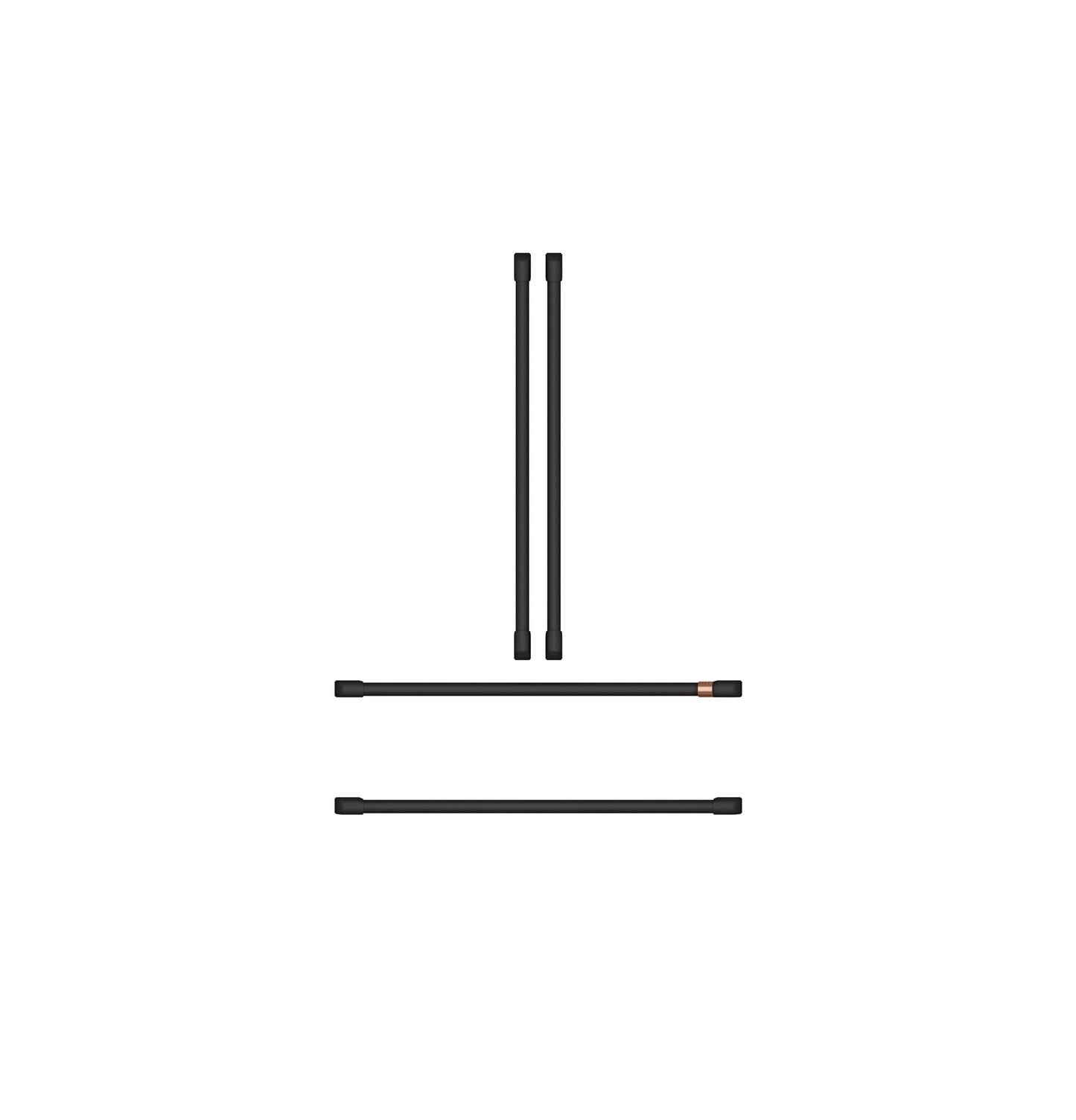 Cafe CXSB4H4PVFB Café™ Refrigeration Handle Kit - Flat Black