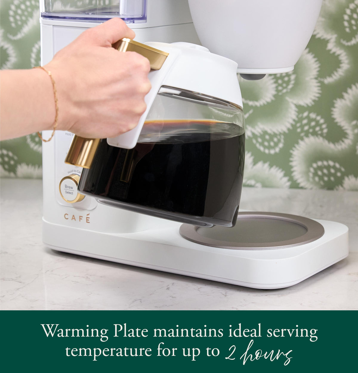Cafe C7DGB11ZW7 Café™ Specialty Drip Coffee Maker With Glass Carafe