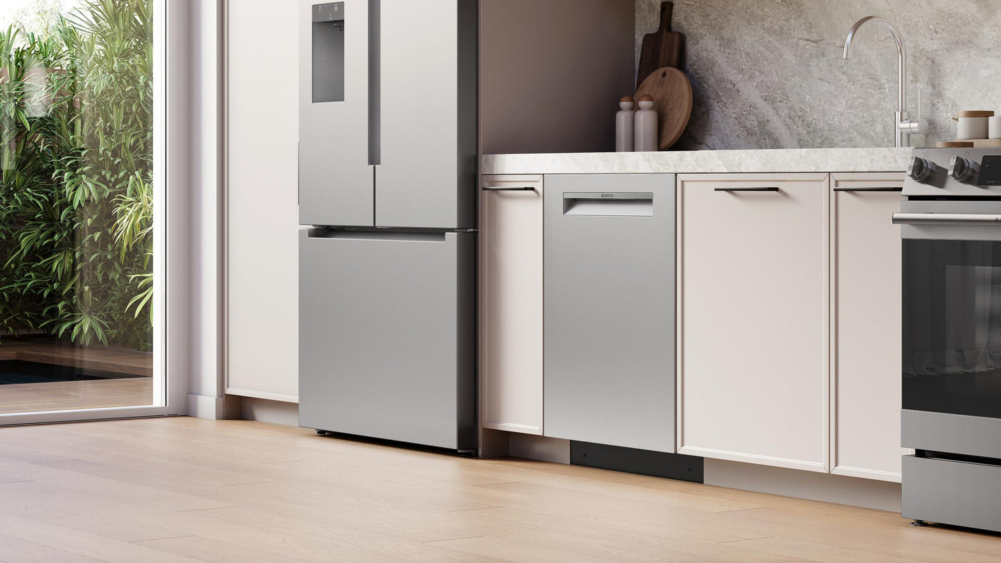Bosch SHP53EM5N 300 Series, Built-Under Dishwasher, 24'', Brushed Steel Anti-Fingerprint