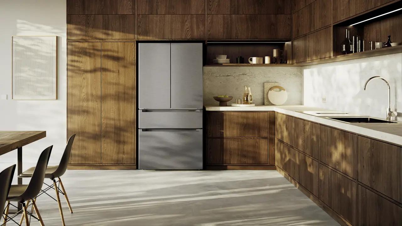 Liebherr FDE36S French Door Fridge-Freezer With 2 Freezer Drawers With Icemaker