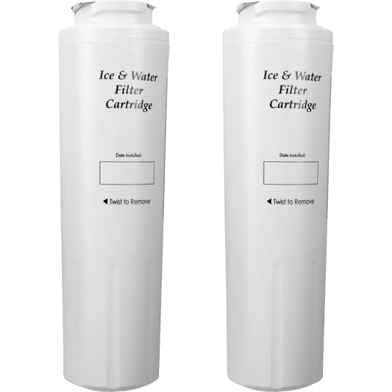 Jennair 4396395P Bottom Mount Refrigerator Cyst Water Filter - 2 Pack