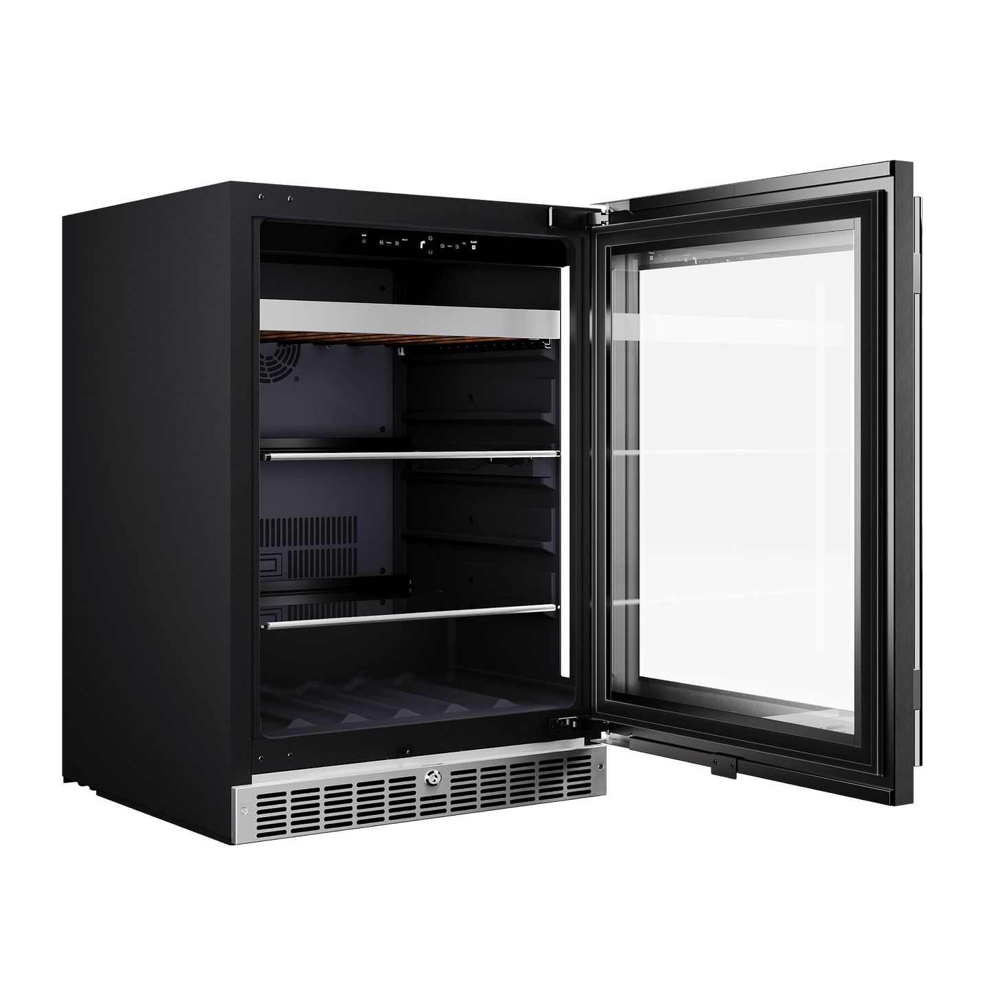 Element Appliance EBS24BES Cellara By Element 24 In., 7 Bottle And 115 Can Single Zone Wine And Beverage Cooler - Ebs24Bes
