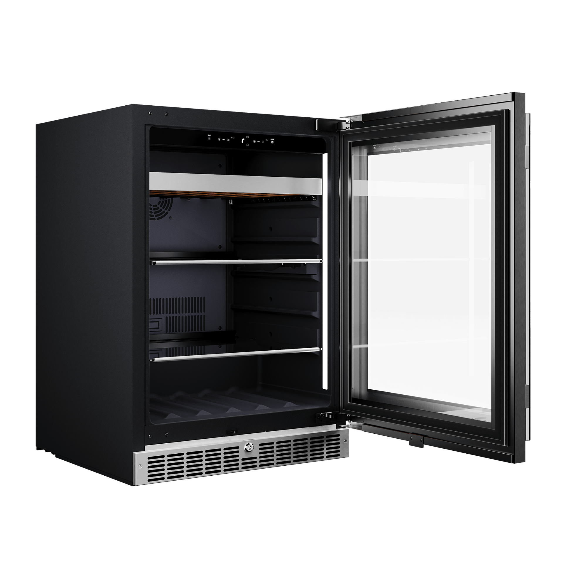 Element Appliance EBS24BES Cellara By Element 24 In., 7 Bottle And 115 Can Single Zone Wine And Beverage Cooler - Ebs24Bes