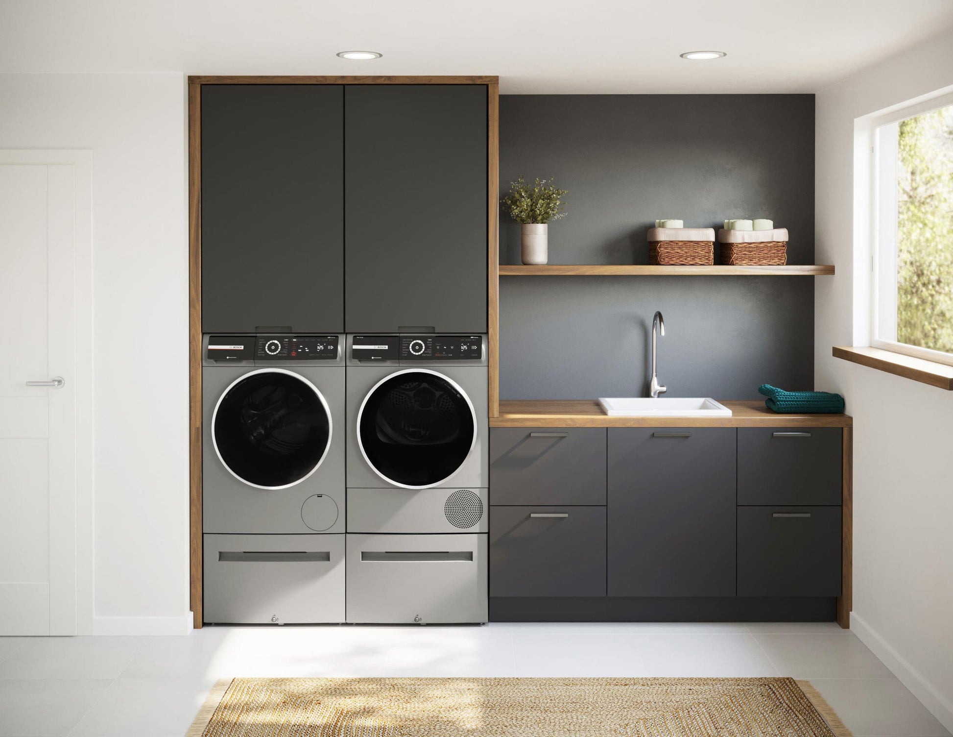 Bosch WMZPW4XW Washer Platform With Pull-Out