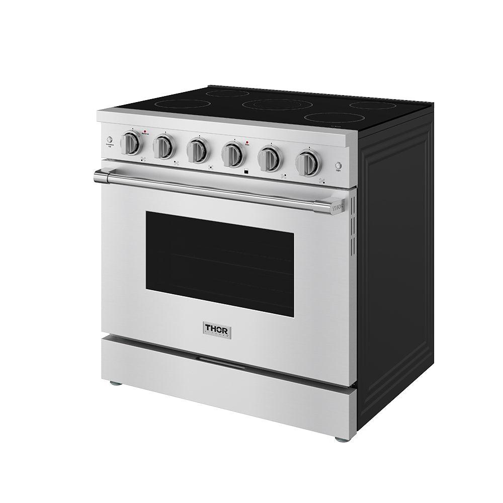 Thor Kitchen SRE3601 36 Inch S Series Professional Freestanding Electric Range