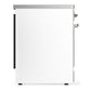 Ilve UMIB30NR3WHC Ilve Umib30Nr3Whc Majestic Iii 30 Inch Induction Range With 4 Elements, 4 Cu. Ft. Oven Capacity (Triple Glass Door, White, Chrome)