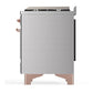 Ilve UM36FNR3SSP Ilve Um36Fnr3Ssp Majestic Iii 36 Inch Dual Fuel Range With 6 Black Brass Burners And Griddle, Dual Function Burner Up To 25,000 Btu (Triple Glass Door, Stainless Steel, Copper, Natural Gas)