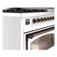 Ilve UN48FNMPWHBLP Ilve Un48Fnmpwhblp Nostalgie Ii Noblesse 48