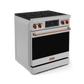 Thor Kitchen RSE30RSG 30 Inch Professional Electric Range With Tilt Panel Touch Control In Stainless Steel/Rose Gold Gordon Ramsay Series - Rse30-Rsg