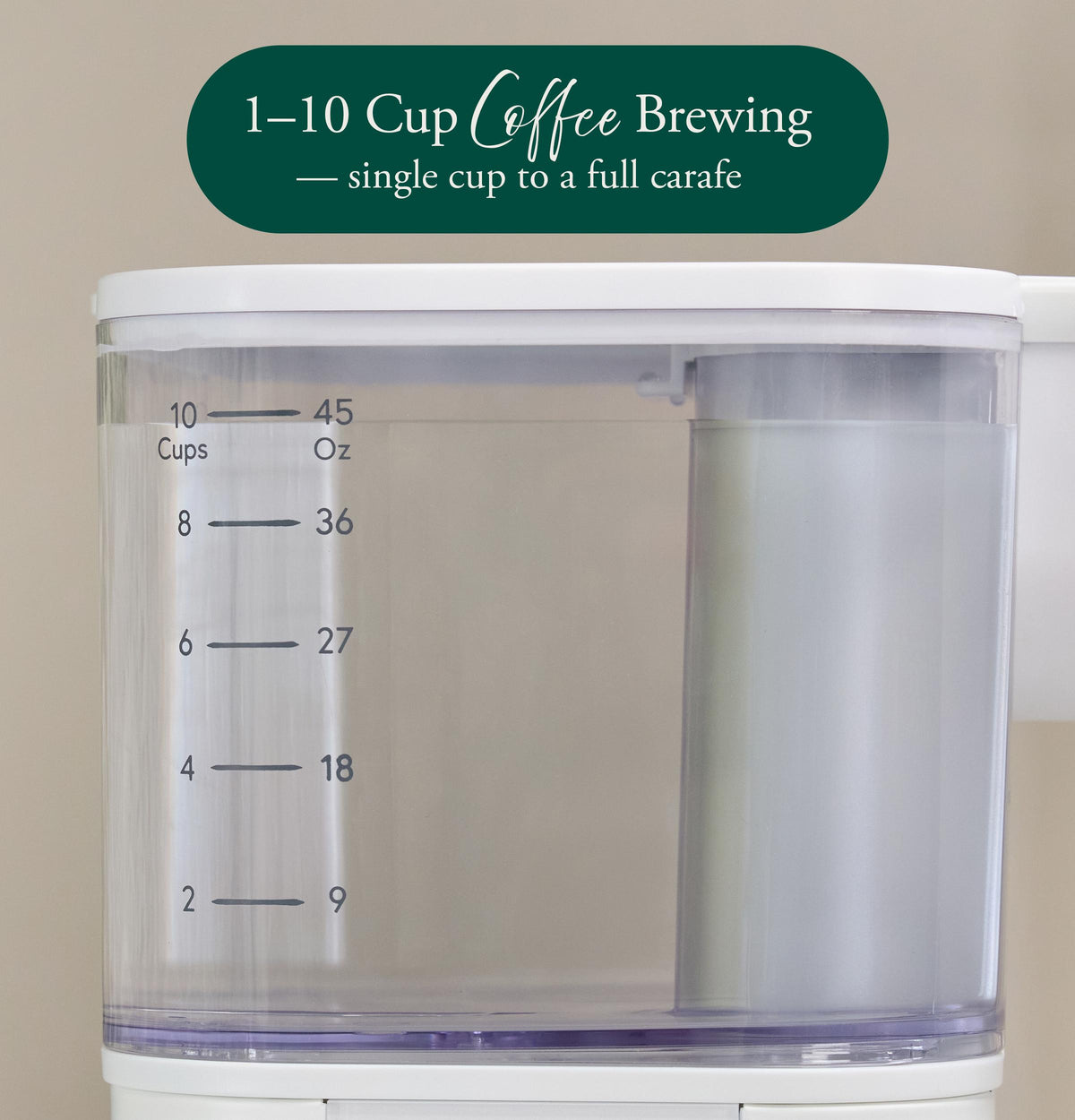 Cafe C7DGB11ZW7 Café™ Specialty Drip Coffee Maker With Glass Carafe