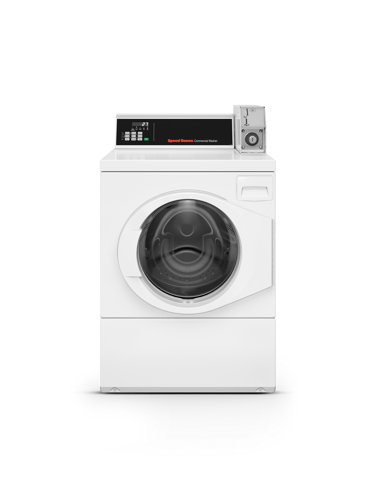 Speed Queen FV6020WN Rear Control Commercial Front Load Washer With Coin Drop