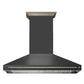 Forno FRHWM509560BLK Forno Aria 60 Inch Wall-Mounted Range Hood In Black