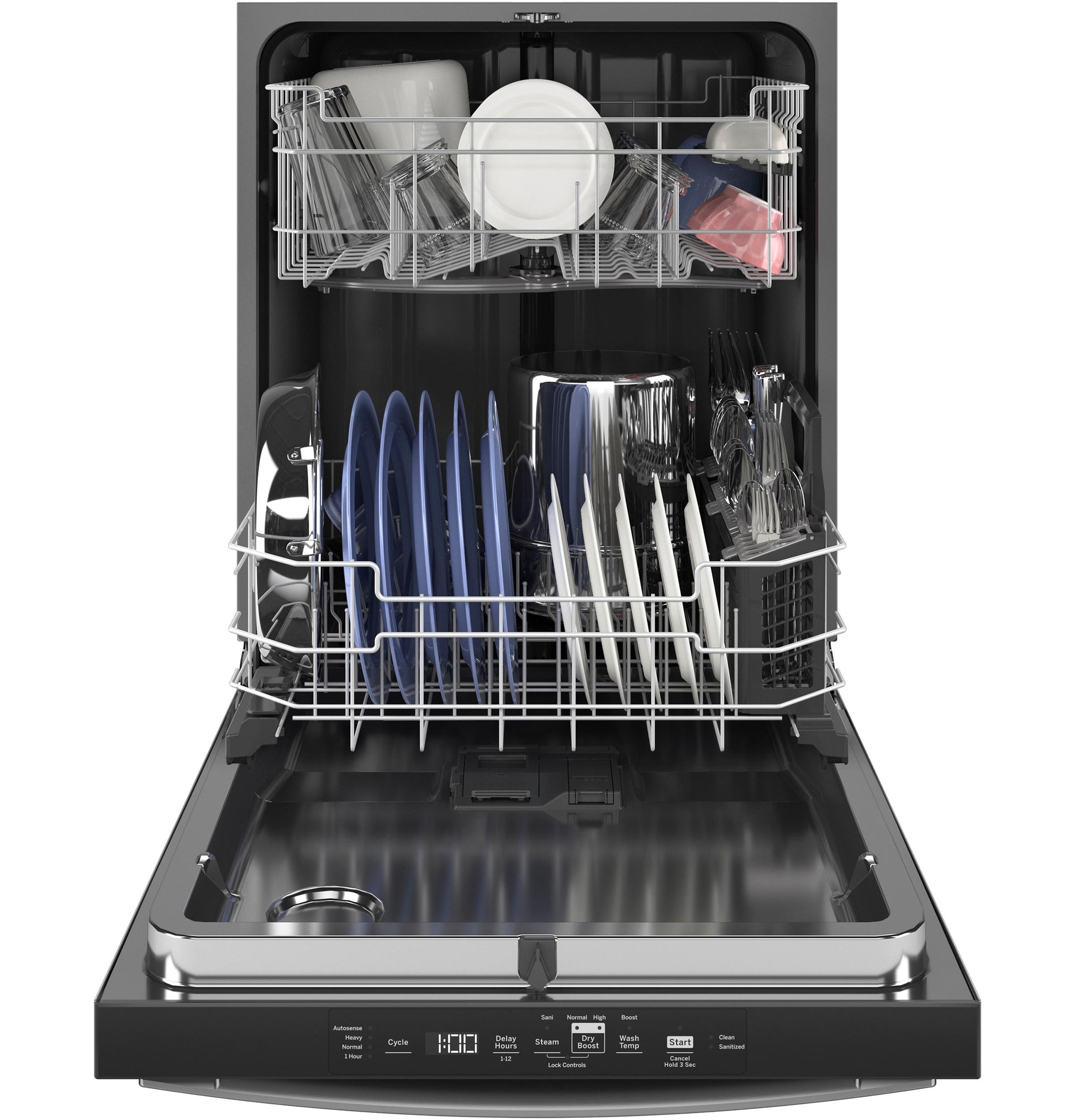 Ge Appliances GDT565HSYSS Ge® Energy Star® Top Control Hybrid Tub Dishwasher With Dry Boost & 52 Dba