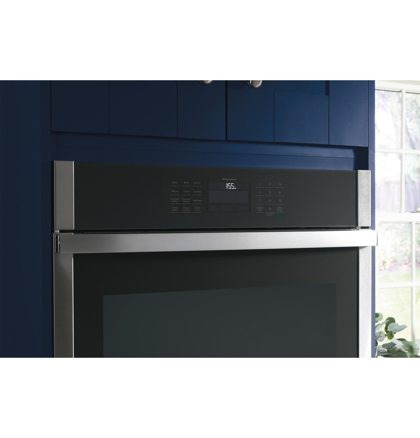 Ge Appliances JTD5000SVSS Ge® 30" Smart Built-In Self-Clean Convection Double Wall Oven With No Preheat Air Fry